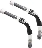 2X 5 Gallon Fuel Jug Gas Can Racing Fuel Deluxe Cap Filler Hose 14-Inch Hose Kit