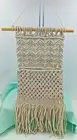 22"Lx13.5"W Macrame Wall Hanging Woven Tapestry Wall Home Art Decor Boho Chic