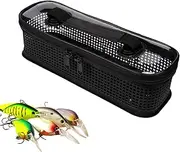Tackle Bag | Portable Handle Design Mesh Fishing Bags - Large Capacity Fish Bait Storage for Casting Jigging Catfish Saltwater Backpacking