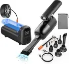 10 in 1 Cordless Handheld Tire Inflator Vacuum Cleaner 150PSI 13000Pa Suction, 4
