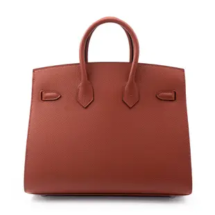 【HERMES 愛馬仕】HERMES Birkin鉑金包 銀扣 (25cm)