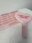 Kiramoon The Heart Mirror Hand Held Set Of 2 Reusable Bubble Bag NEW IN BAG