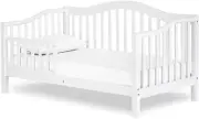 Austin Toddler Day Bed in White, Greenguard Gold Certified 54X30X29 Inch (Pack o