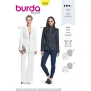 Burda Sewing Pattern 6376 Misses Jacket Size 8-18 Euro 34-44