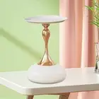 Round Side Table Coffee Table Iron Small Furniture Home Decor Stable Base Couch