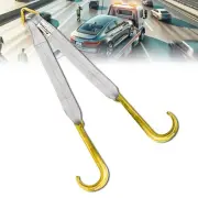 Tow Straps V Bridle w/ 15'' J Hooks | 3" x 24'' Recovery V Strap for Car Haul...