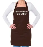 You Can Call Me Mrs Littler - Unisex Adult Apron - 180 Darts Luke Dart Love Nuke