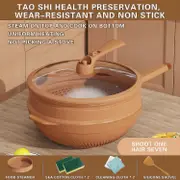 Tomorrow Delivery Pot, Clay, Non Stick Pot, Health Preserving Pot, Ceramic Frying Pot, Steaming And