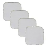 Luxurious Unisex Baby Bamboo Face Washers Extra Soft Washcloths 500gsm x4