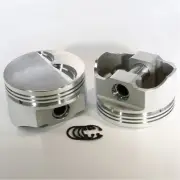 DSS Piston Kit K8720-4030W; 4.030" Bore -3cc Flat Top for Ford 351W Stroker
