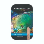 Prismacolor Premier Watercolor Colored Pencils - 24 pencils in Metal Tin