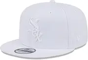 New Era Chicago White Sox 9FIFTY Wow White Snapback Cap, Adjustable Hat