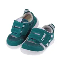 在飛比找PChome24h購物優惠-《布布童鞋》日本IFME輕量系列祖母綠色寶寶機能學步鞋(12