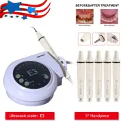 Dental Ultrasonic Piezo Scaler 5*Tips fit EMS Cavitron Woodpecker + 5*Handpiece