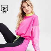 Red Run Activewear Twin Flame Crop Sweatshirt