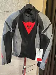 DAINESE AIR CRONO 2 TEX JACKET NEW ITEM 20173520278F009 SIZE 46