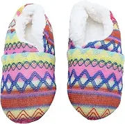 [LIFKOME] 1 Pair Floor Socks Socks Sandal Socks Slippers Mule Slippers for Women Warm Shoes Fake Fur Slippers Warm Socks Soft-soled Confinement Socks Polyester Yellow