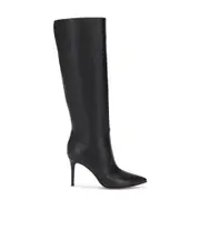 Gianvito Rossi Hansen Pointed Toe High Heel Boots 37 Black