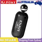 Sticky Lint Roller Reusable Portable Mini Pet Hair Remover for Clothes (Black)