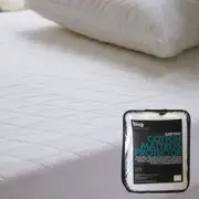 Big Sleep Sleep Easy Cotton Pure Cotton Mattress Protector Single