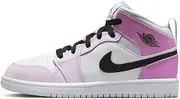 [Jordan] 1 Mid Pre School Barely Grape/Black-White DQ8424-501 1Y