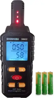 3 in 1 EMF Meter,EMF Reader,Electromagnetic Field Radiation Detector,EMF...