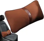 Car Neck Pillow | Adjustable Headrest Back Pillow - Softness Car Headrest Neck Support, Lumbar Support Pillow for, Auto, Trucks