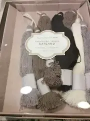 Pottery Barn Teen Oversized Tassel Garland Cool NIB!