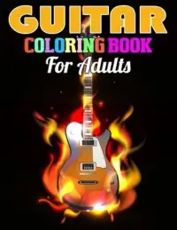 在飛比找博客來優惠-Guitar Coloring Book for Adult