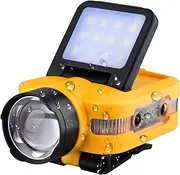 Lmyit Hat Clip Light Rechargeable | Bright Hat Flashlight Headlamp | Portable Fishing Headlamp, Bright Hat Flashlight Headlamp, Adjustable Waterproof Charging Headlight for Fishing