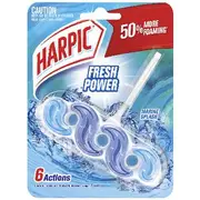 Harpic Fresh Power Toilet Block Cleaner Marine Splash 39g