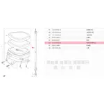 撿便宜 料號 1CF-H3550-10  YAMAHA 山葉原廠速度表鋼索總成 NEW CUXI 100 鼓剎版 碼錶線