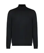 Roberto Collina Turtleneck Knit Sweater 48,52 Black