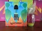 Mathmos Fireflow Candle Lava Lamp - silver - pink/yellow