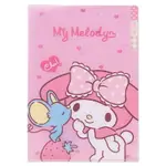 【震撼精品百貨】MY MELODY 美樂蒂 A4資料夾-老鼠親美樂蒂*62482