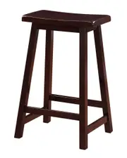 Linon Saddle Counter Stool