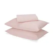 500 Thread Count Australian Grown Cotton Sheet Set - King Bed, Pink