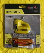 Kryptonite Keeper 5-S2 Disc Brake Lock Motorcycle Scooter ATV