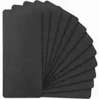 1X(12 Pcs Iron-on Mending Fabric 4.92 x 11 Inch Iron on Clothes Patches for3954