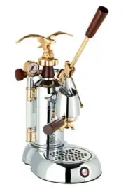 LA PAVONI EXPO 1 GROUP LEVA GOLD BRAND NEW ESPRESSO COFFEE MACHINE DOMESTIC CAFE