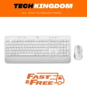 Logitech MK650 Wireless Keyboard & Mouse for Business, LogiBolt/Bluetooth, White