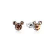 Couture Kingdom Disney Mickey Mouse Birthstone SS 12mm Stud Earrings November