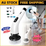 Electric Spin Scrubber Turbo Scrub Cleaning Brush Cordless ChargeableTool WZ