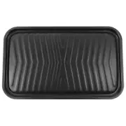 Square Grill Pan Cast Iron Grill Grill Grease Tray Oven Grill Tray