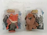 2 BK Toys 2005 Star Wars Episode III: Return of the Sith Jar Jar Binks & Tarfful