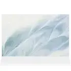 Home Decor Wall Sign Blue and White Sea Style E Abstract Art Picture Frame
