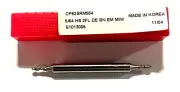 ProCut 5/64" HSS Double End Mill Ball Nosed 2 Flute Center Cutting