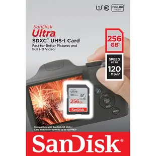 SanDisk Ultra 大卡 64GB 32GB 128GB Class10 SD卡 七年保台灣公司貨