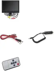 7 Inch AHD IPS Screen Car Video Monitor AHD 1920 * 1080P Fisheye Lens Night Vision Rear View Reverse Backup Camera(Only Monitor)