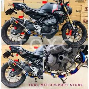 TOXC cb150r Akrapovic 碳纖維 斜口蠍 R15 小阿魯 force Smax msx mt15 碳蠍